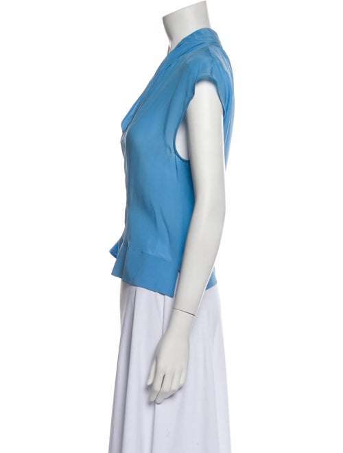 CÂLLAS MILANO V-Neck Short Sleeve Top