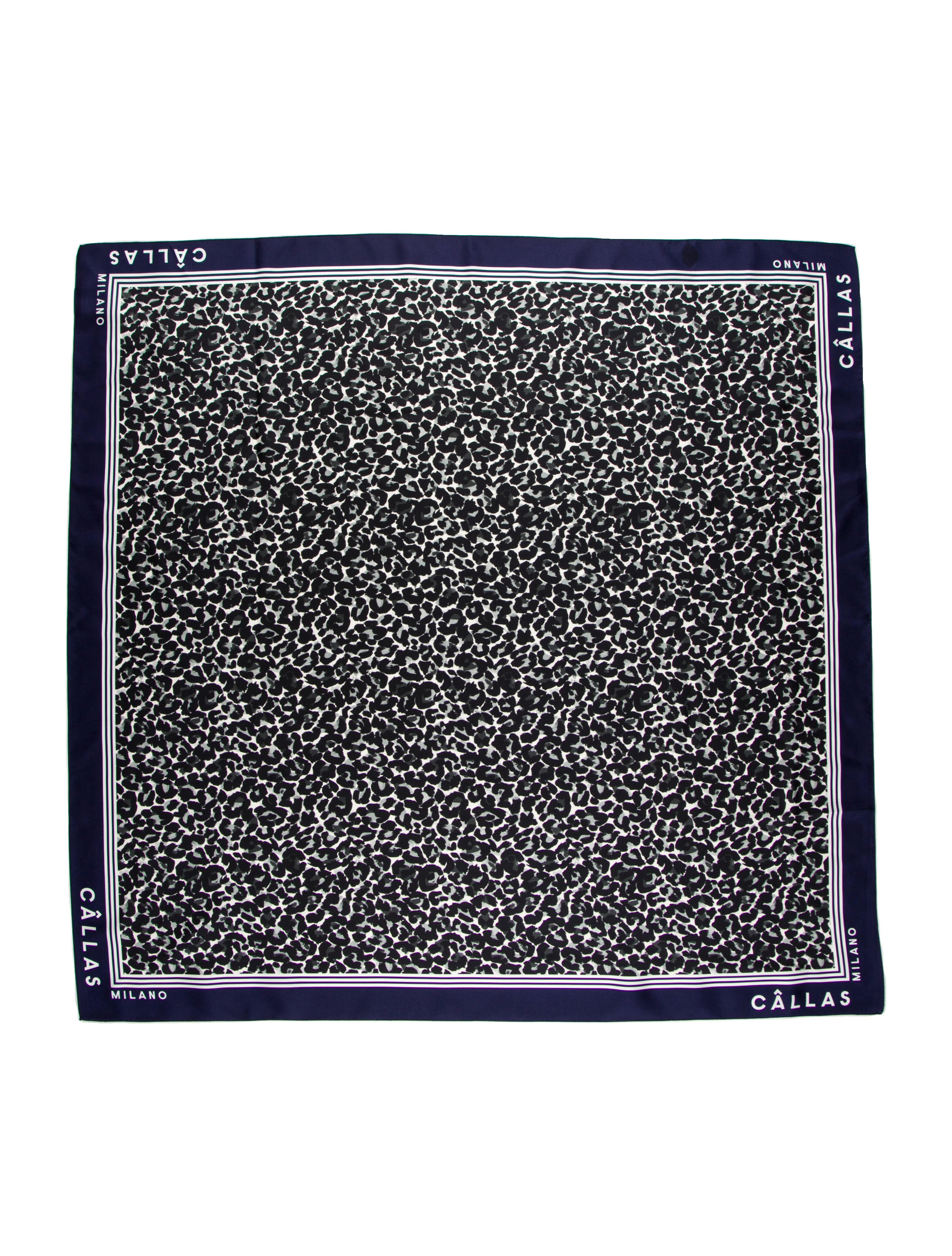 CÂLLAS MILANO Silk Printed Scarf