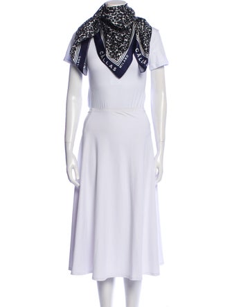 CÂLLAS MILANO Silk Printed Scarf