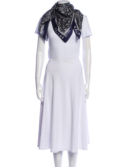 CÂLLAS MILANO Silk Printed Scarf