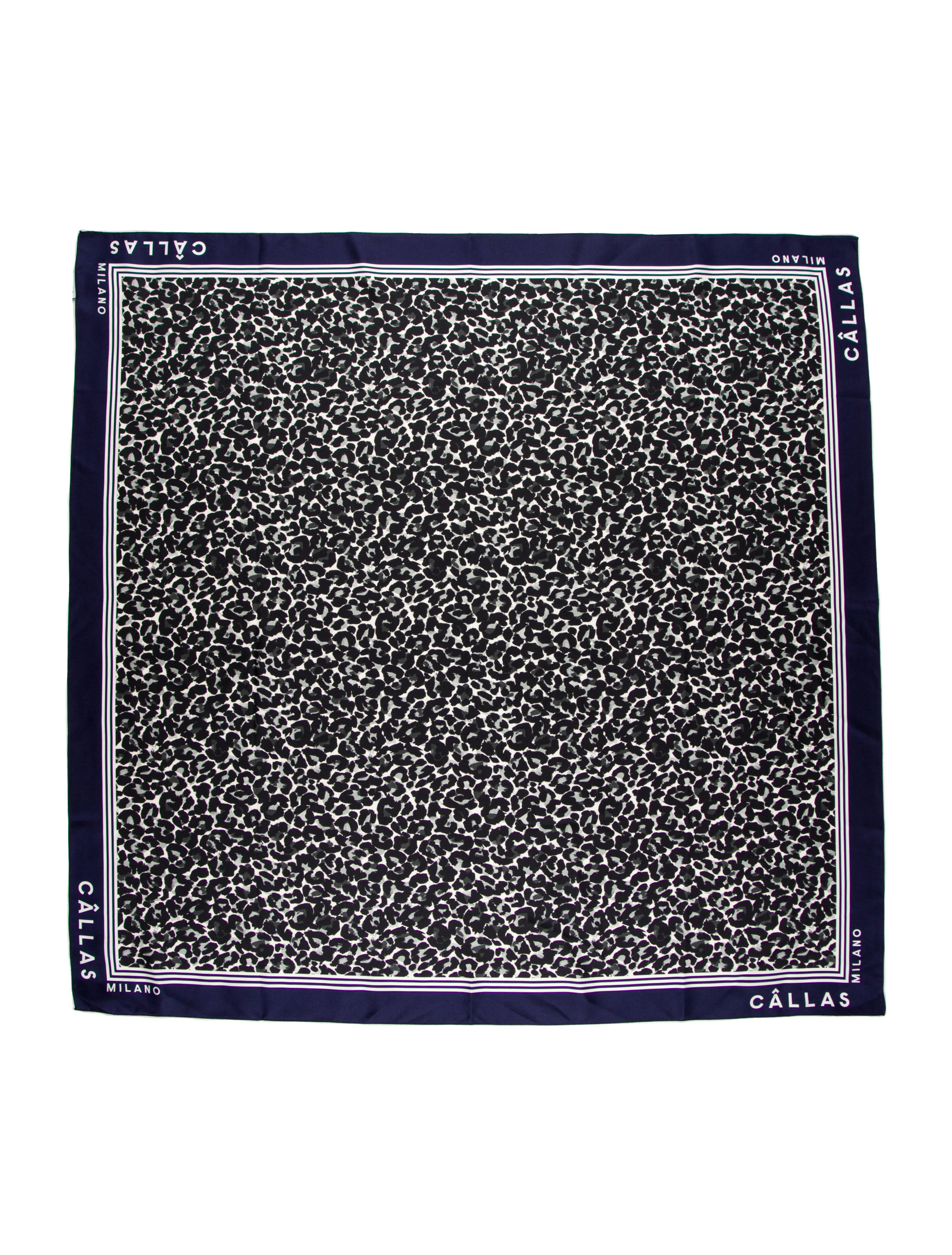 CÂLLAS MILANO Silk Printed Scarf
