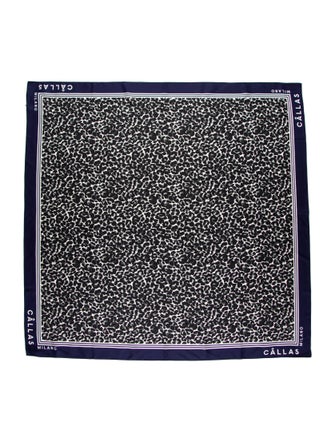 CÂLLAS MILANO Silk Printed Scarf