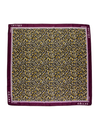 CÂLLAS MILANO Silk Printed Scarf