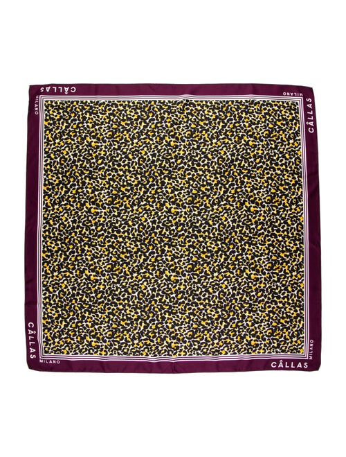 CÂLLAS MILANO Silk Printed Scarf