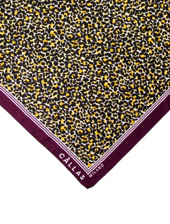 CÂLLAS MILANO Silk Printed Scarf