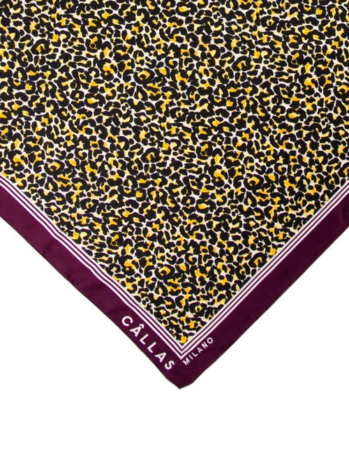 CÂLLAS MILANO Silk Printed Scarf