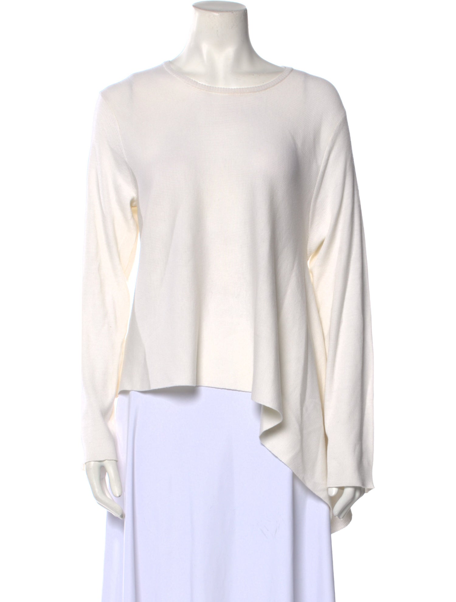 CÂLLAS MILANO Virgin Wool Scoop Neck Sweater w/ Tags