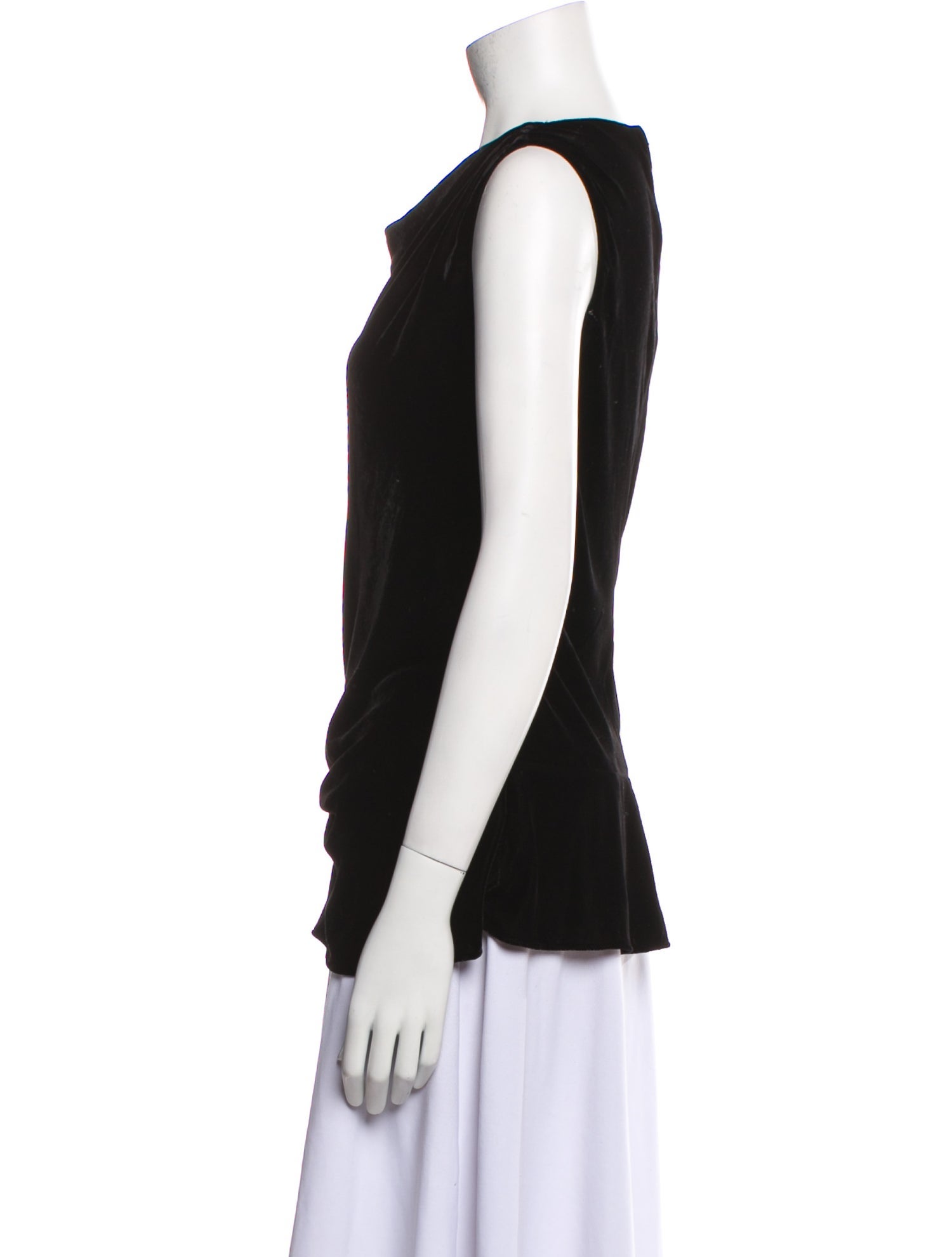 CÂLLAS MILANO Cowl Neck Sleeveless Top