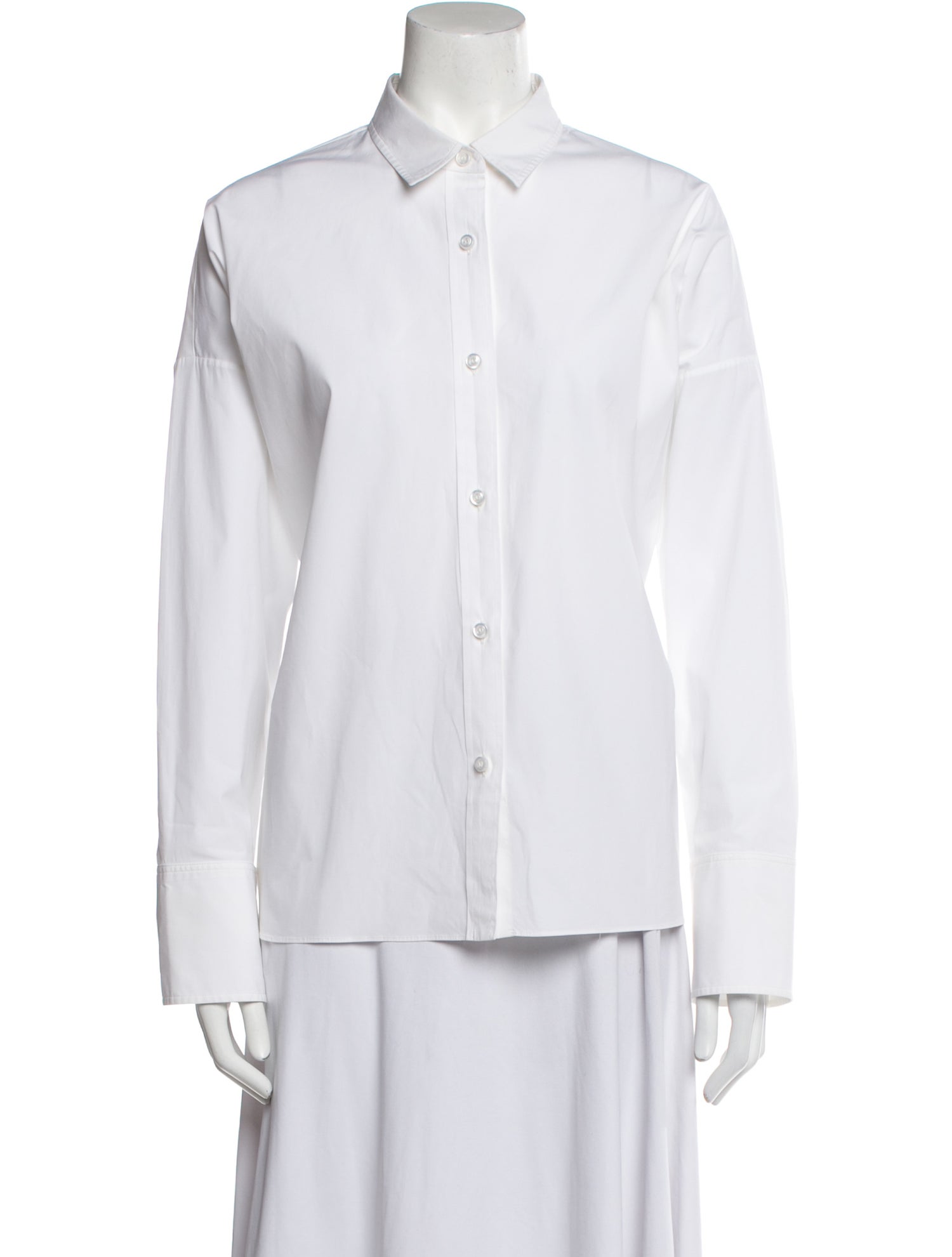 CÂLLAS MILANO Long Sleeve Button-Up Top