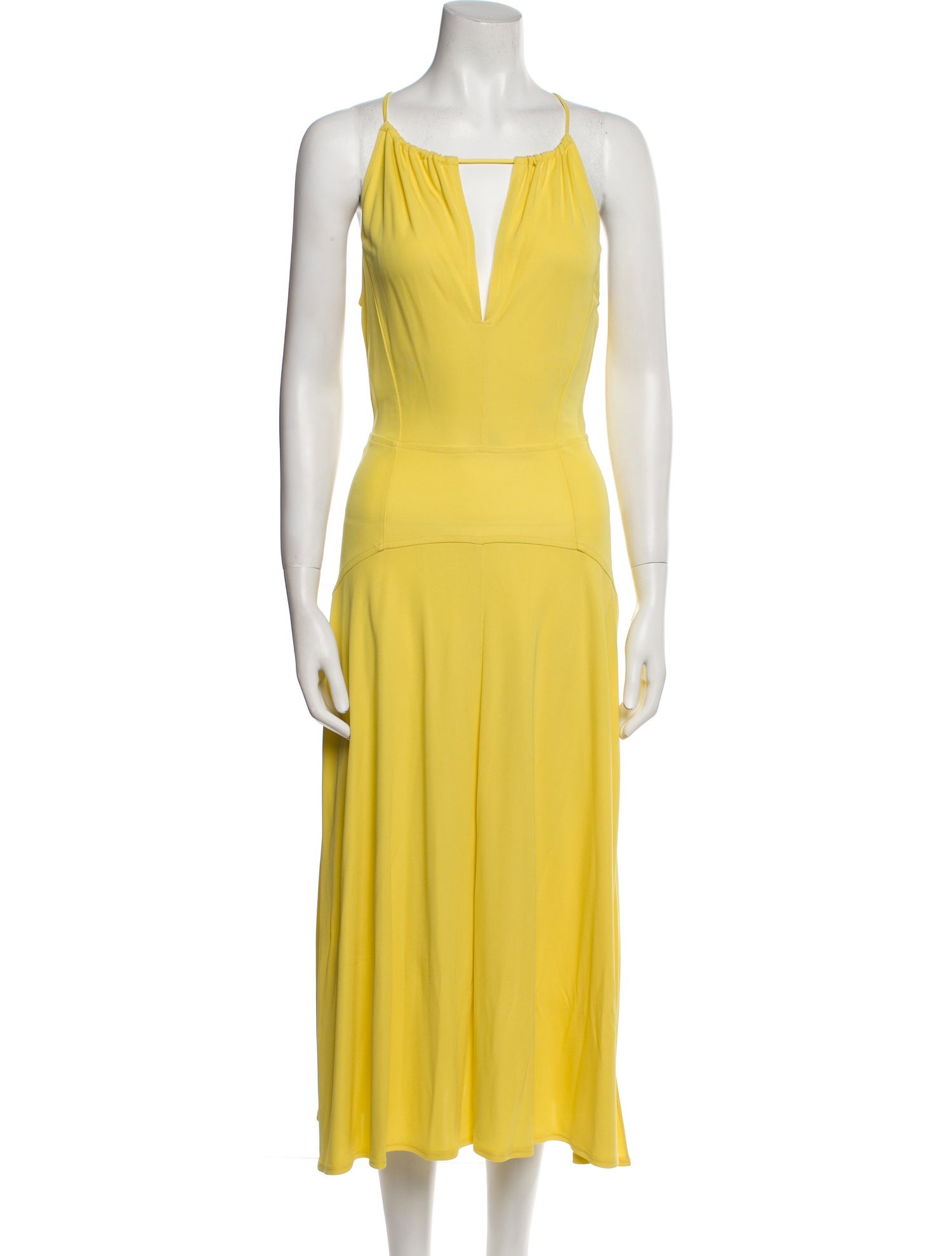 CÂLLAS MILANO V-Neck Long Dress w/ Tags