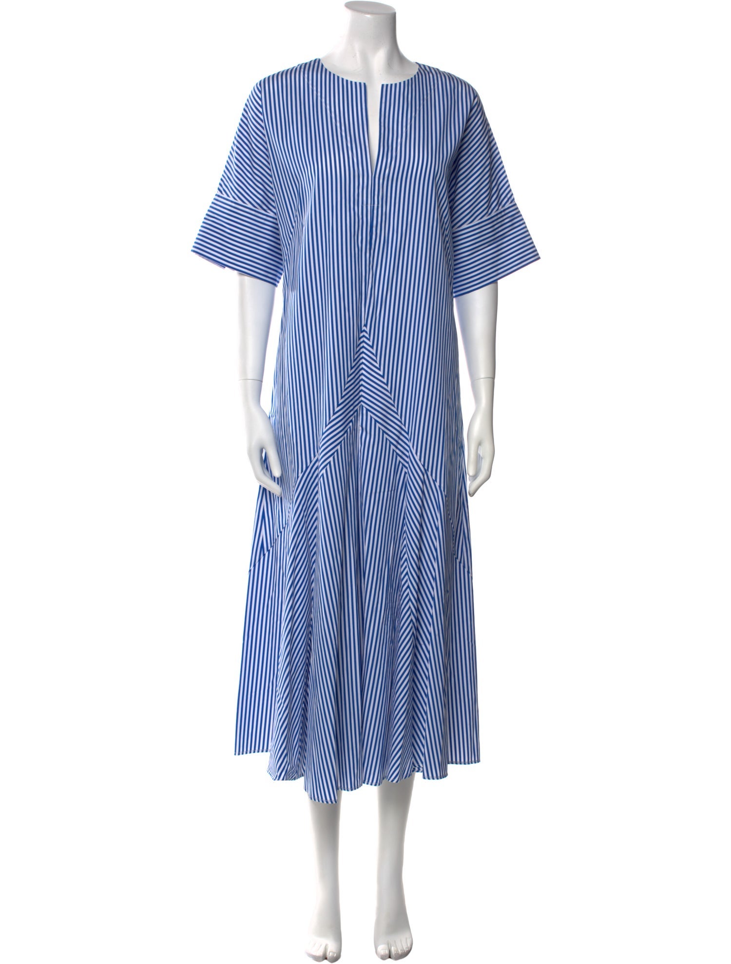 CÂLLAS MILANO Striped Long Dress