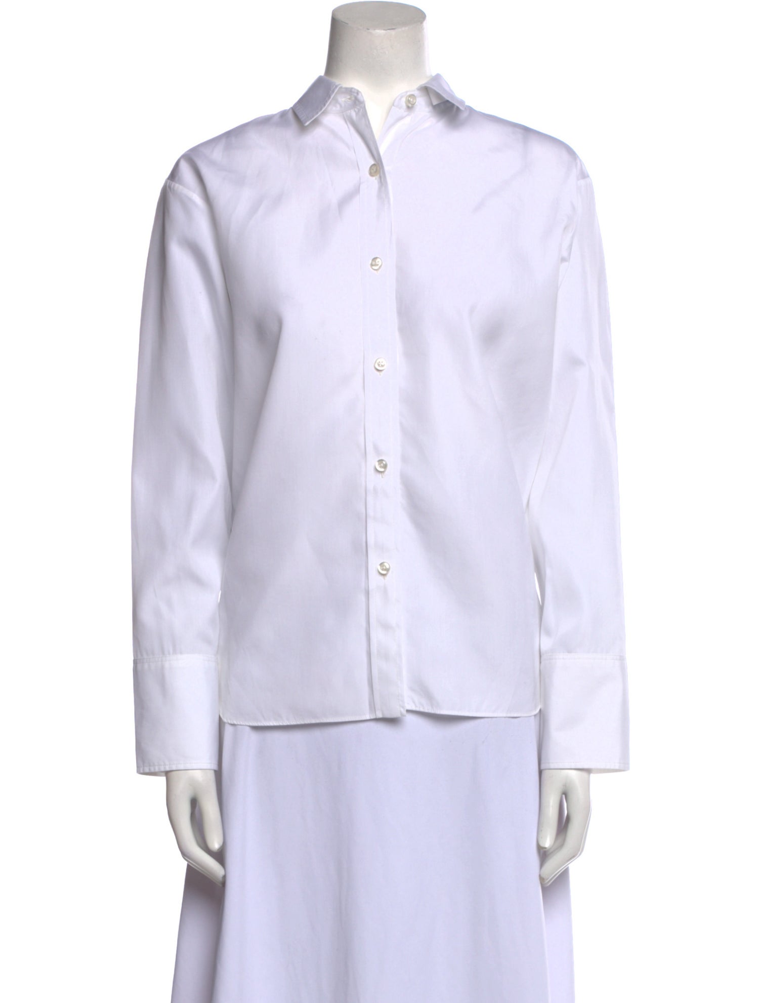 CÂLLAS MILANO Long Sleeve Button-Up Top
