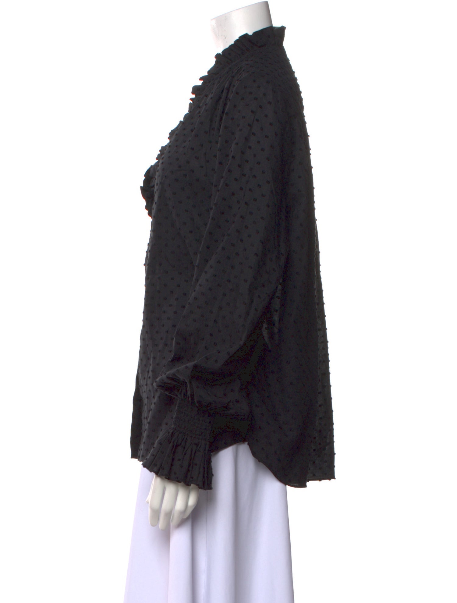 CÂLLAS MILANO Printed V-Neck Blouse