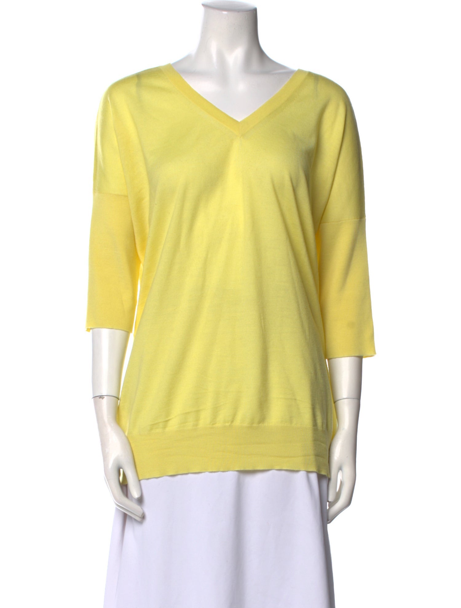 CÂLLAS MILANO Virgin Wool V-Neck Sweater