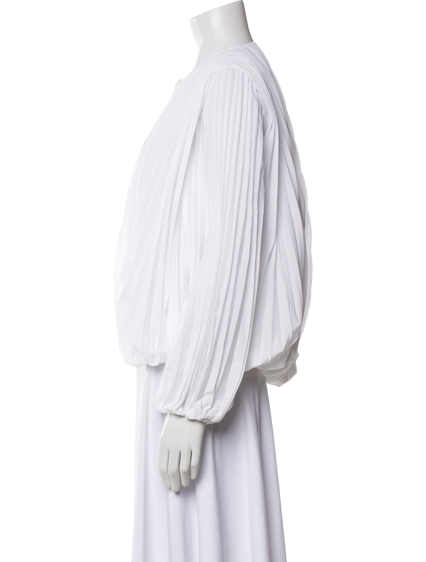 CÂLLAS MILANO Mock Neck Long Sleeve Blouse w/ Tags