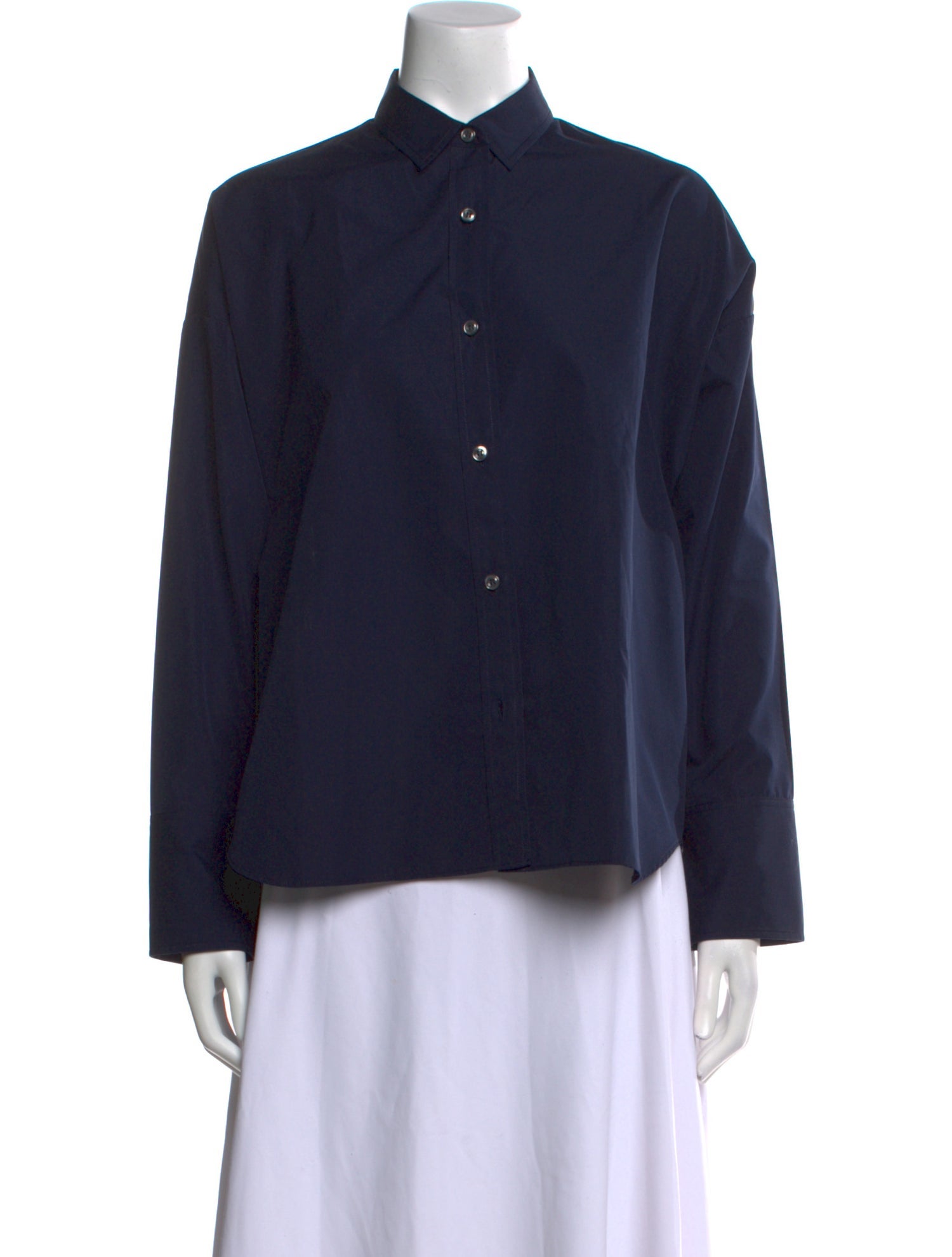 CÂLLAS MILANO Long Sleeve Button-Up Top