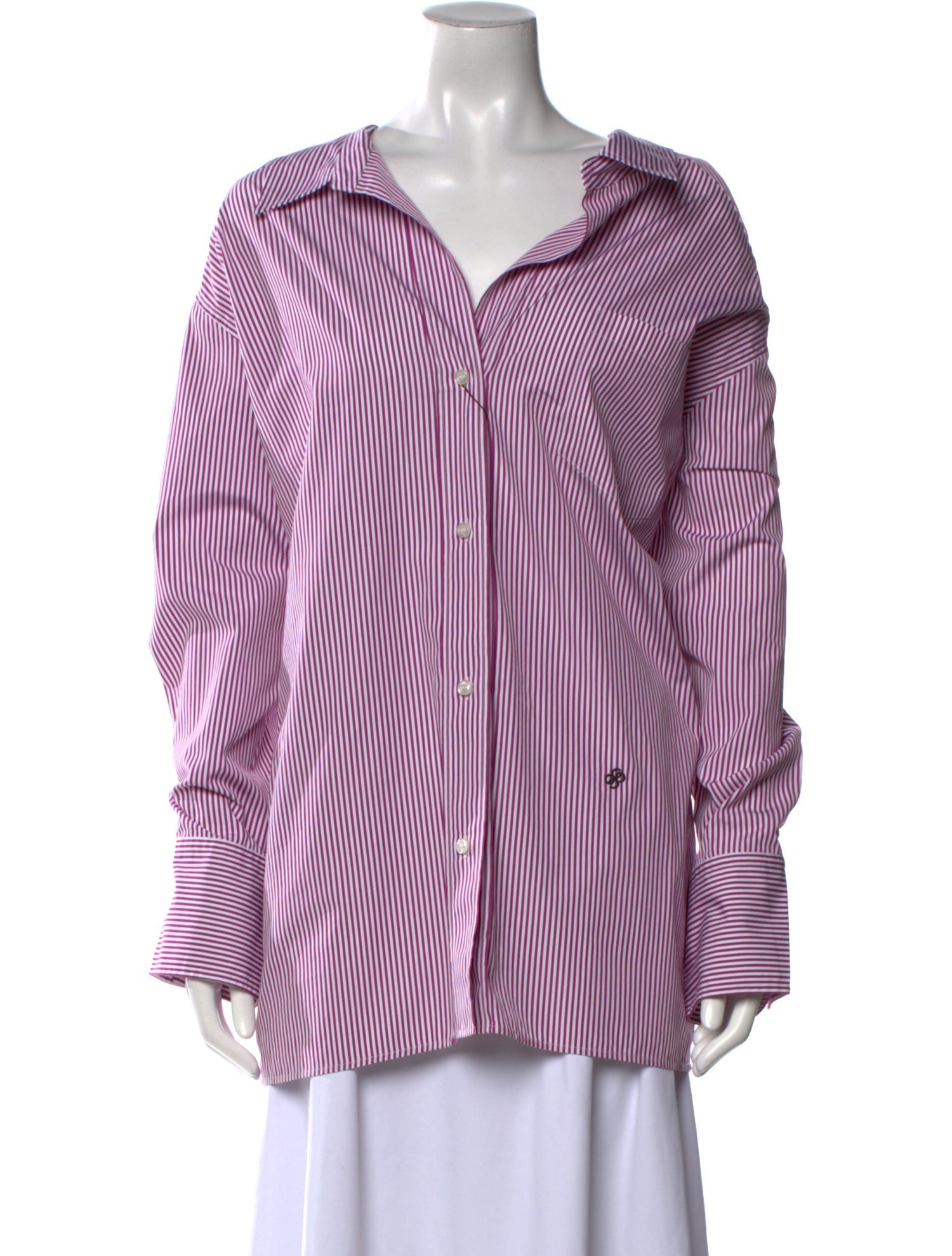 CÂLLAS MILANO Striped V-Neck Tunic w/ Tags