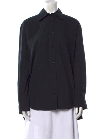 CÂLLAS MILANO Long Sleeve Button-Up Top