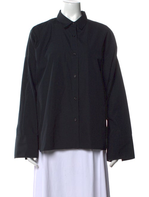 CÂLLAS MILANO Long Sleeve Button-Up Top