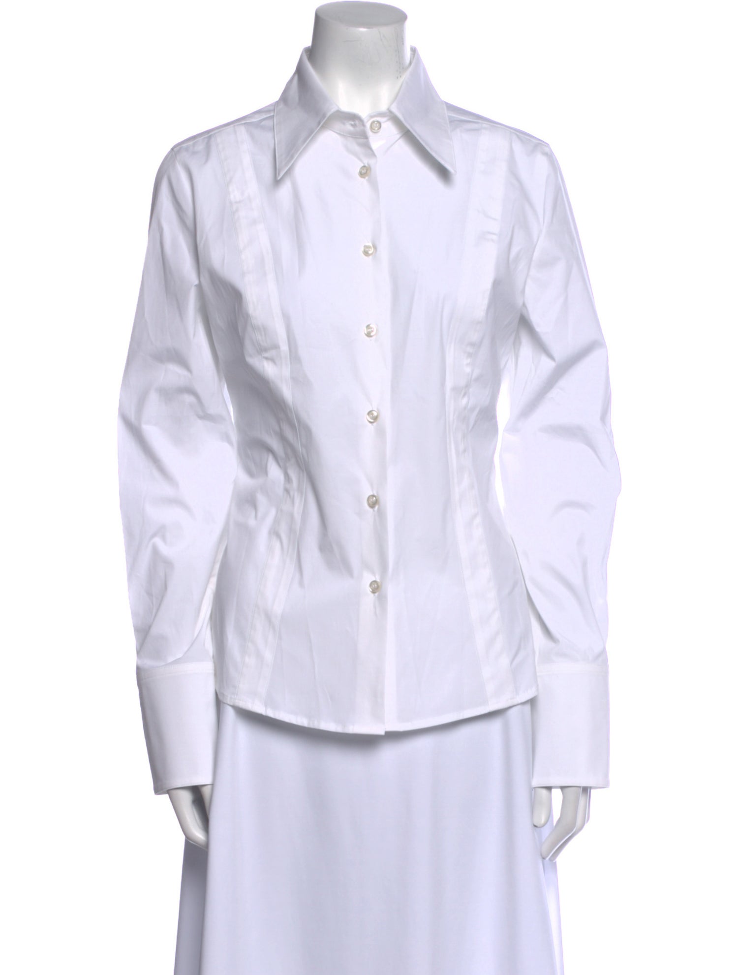 CÂLLAS MILANO Long Sleeve Button-Up Top
