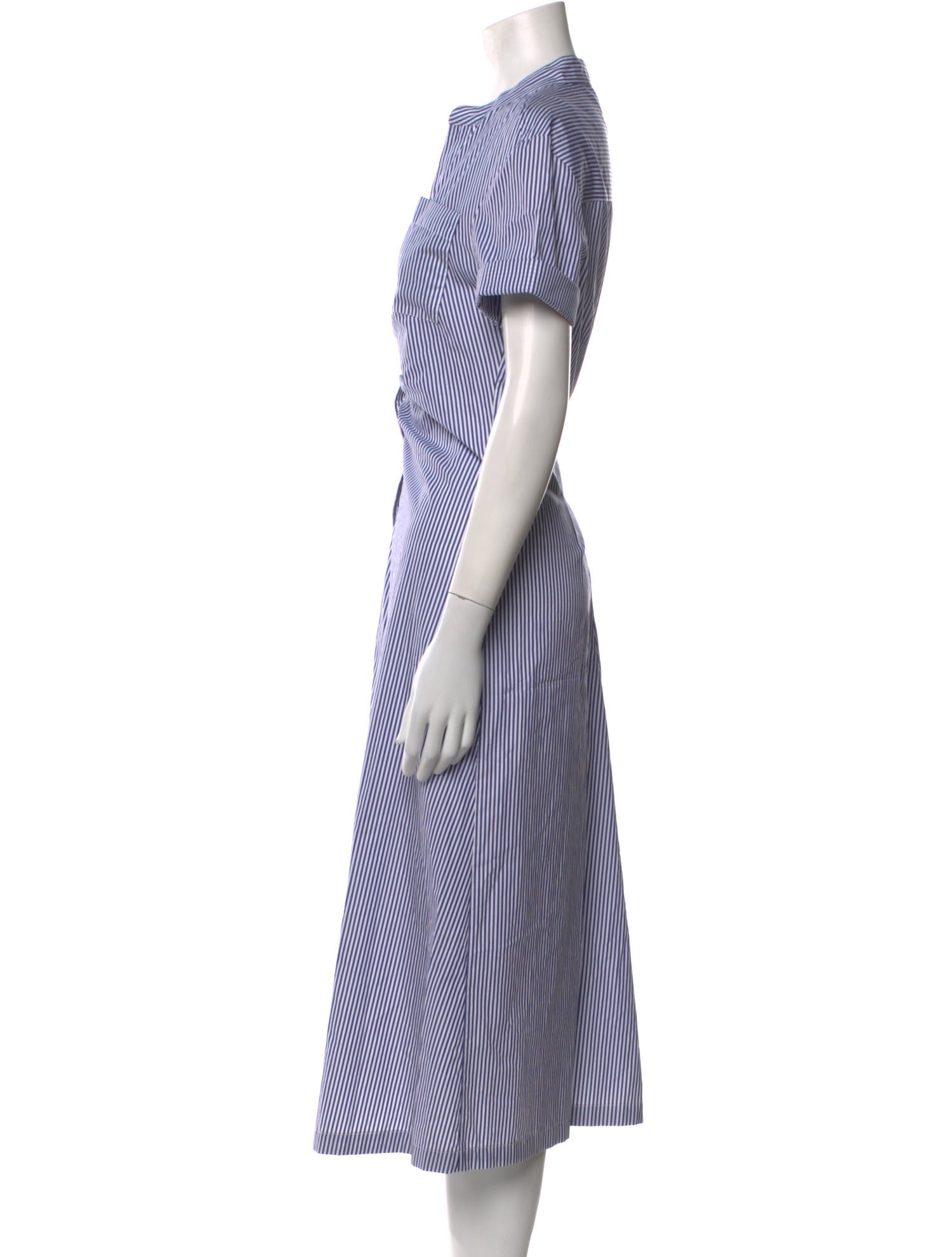 CÂLLAS MILANO Striped Long Dress