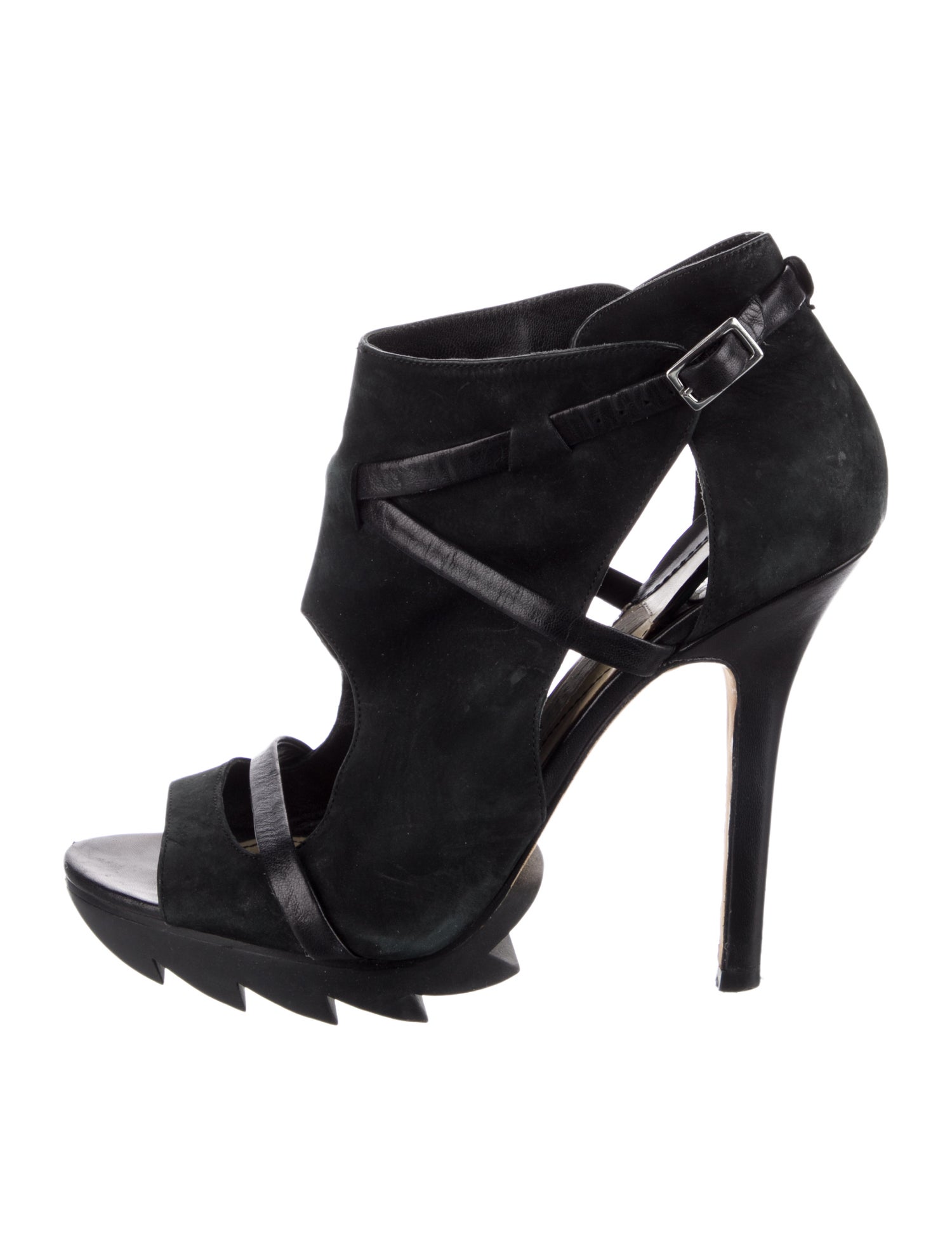 Camilla Skovgaard Suede Cutout Accent Pumps