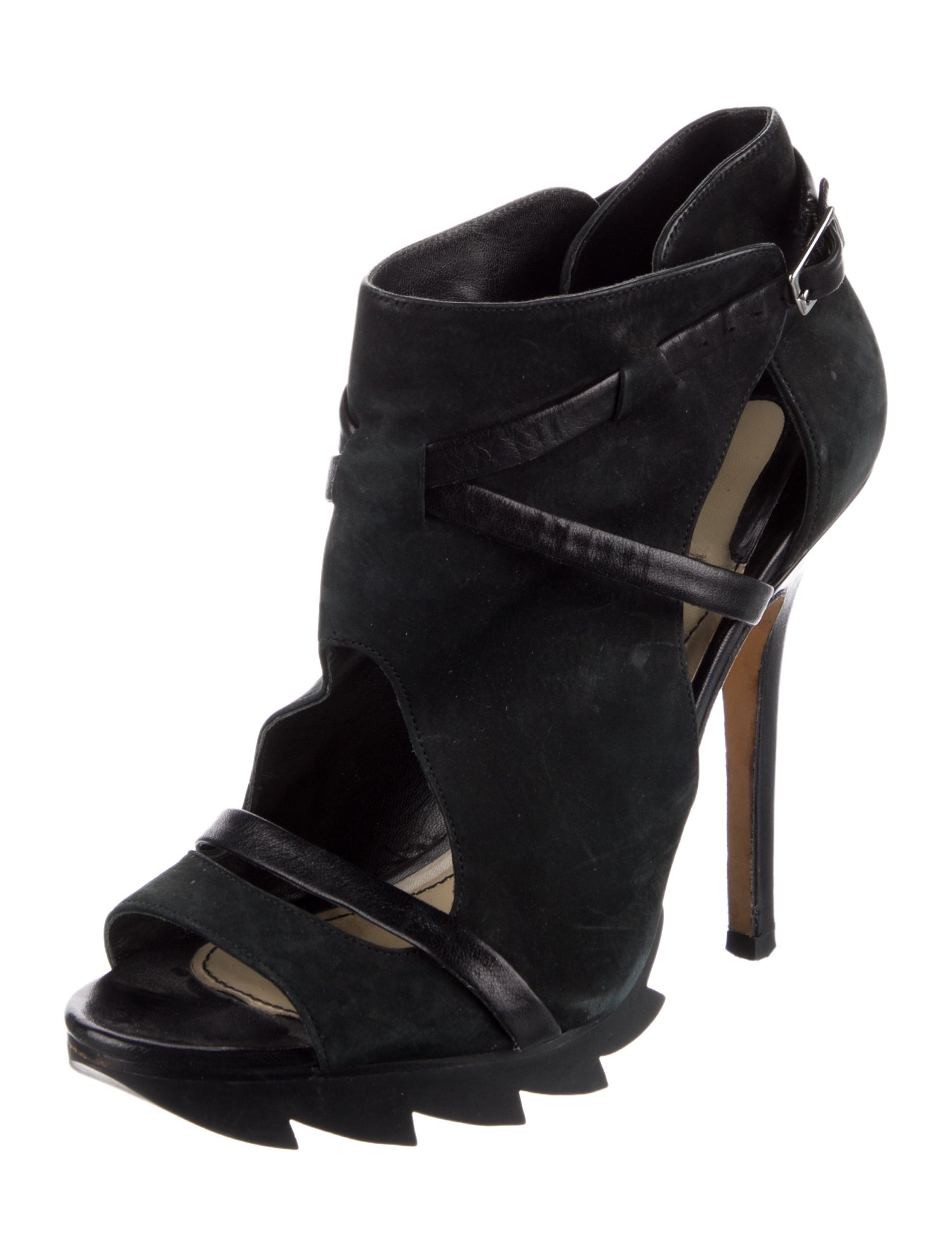 Camilla Skovgaard Suede Cutout Accent Pumps