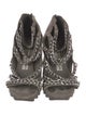 Camilla Skovgaard Suede Chain-Link Accents Sandals