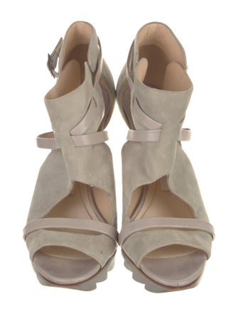 Camilla Skovgaard Suede D'Orsay Pumps