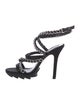 Camilla Skovgaard Leather Chain-Link Accents Sandals