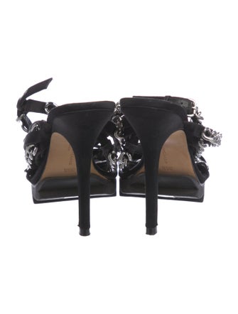 Camilla Skovgaard Leather Chain-Link Accents Sandals