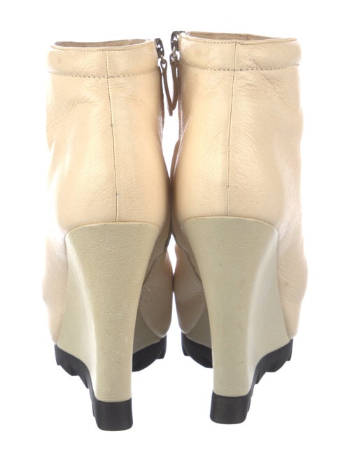 Camilla Skovgaard Leather Colorblock Pattern Boots