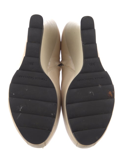 Camilla Skovgaard Leather Colorblock Pattern Boots