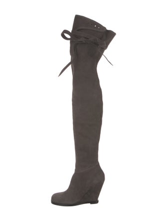 Camilla Skovgaard Suede Lace-Up Boots