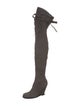 Camilla Skovgaard Suede Lace-Up Boots