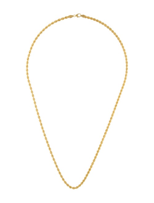 Candela 18K Rope Chain Necklace