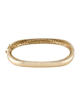 Candela 14K Hinged Bracelet