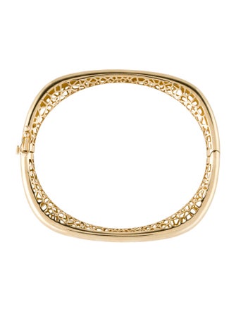 Candela 14K Hinged Bracelet
