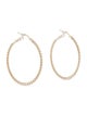 Candela 14K Beaded Hoop Earrings