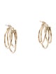 Candela 14K Triple Oval Hoop Earrings