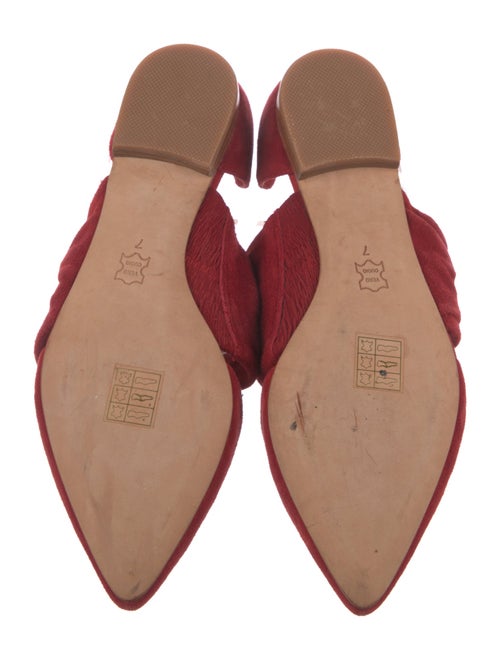 Candela Suede Bow Accents Flats
