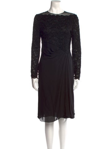 Carolina Herrera Dresses Crew Neck Knee-Length Dress S