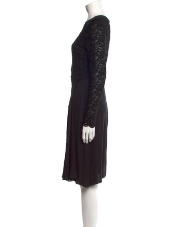 Carolina Herrera Crew Neck Knee-Length Dress
