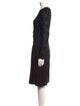 Carolina Herrera Crew Neck Knee-Length Dress