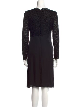 Carolina Herrera Crew Neck Knee-Length Dress
