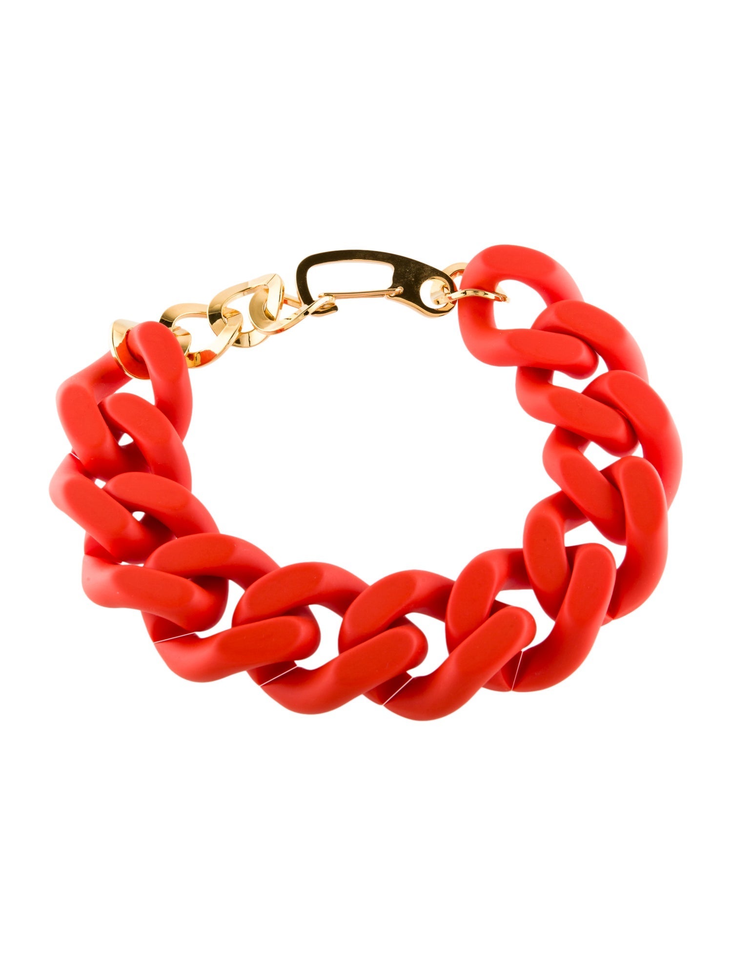 Carolina Herrera 'Aria' Matte Resin Chunky Chain Necklace