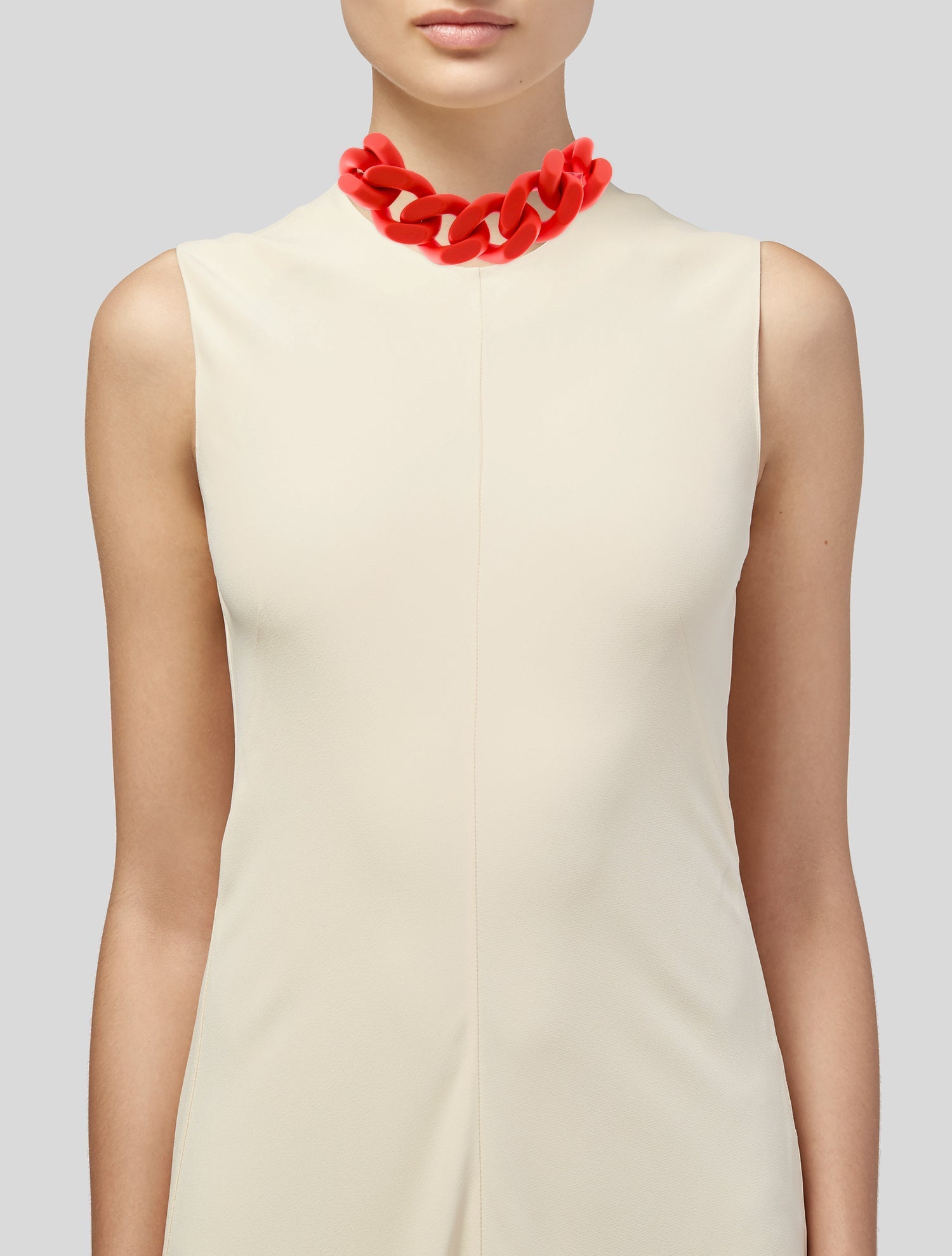Carolina Herrera 'Aria' Matte Resin Chunky Chain Necklace