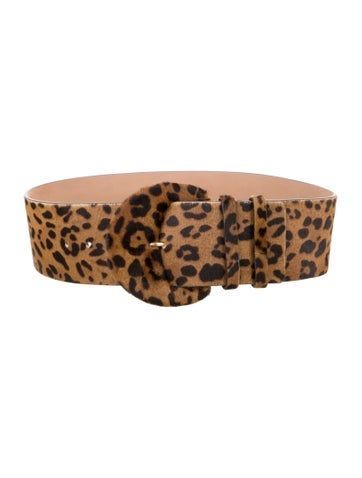 Carolina Herrera Belts Ponyhair Waist Belt S