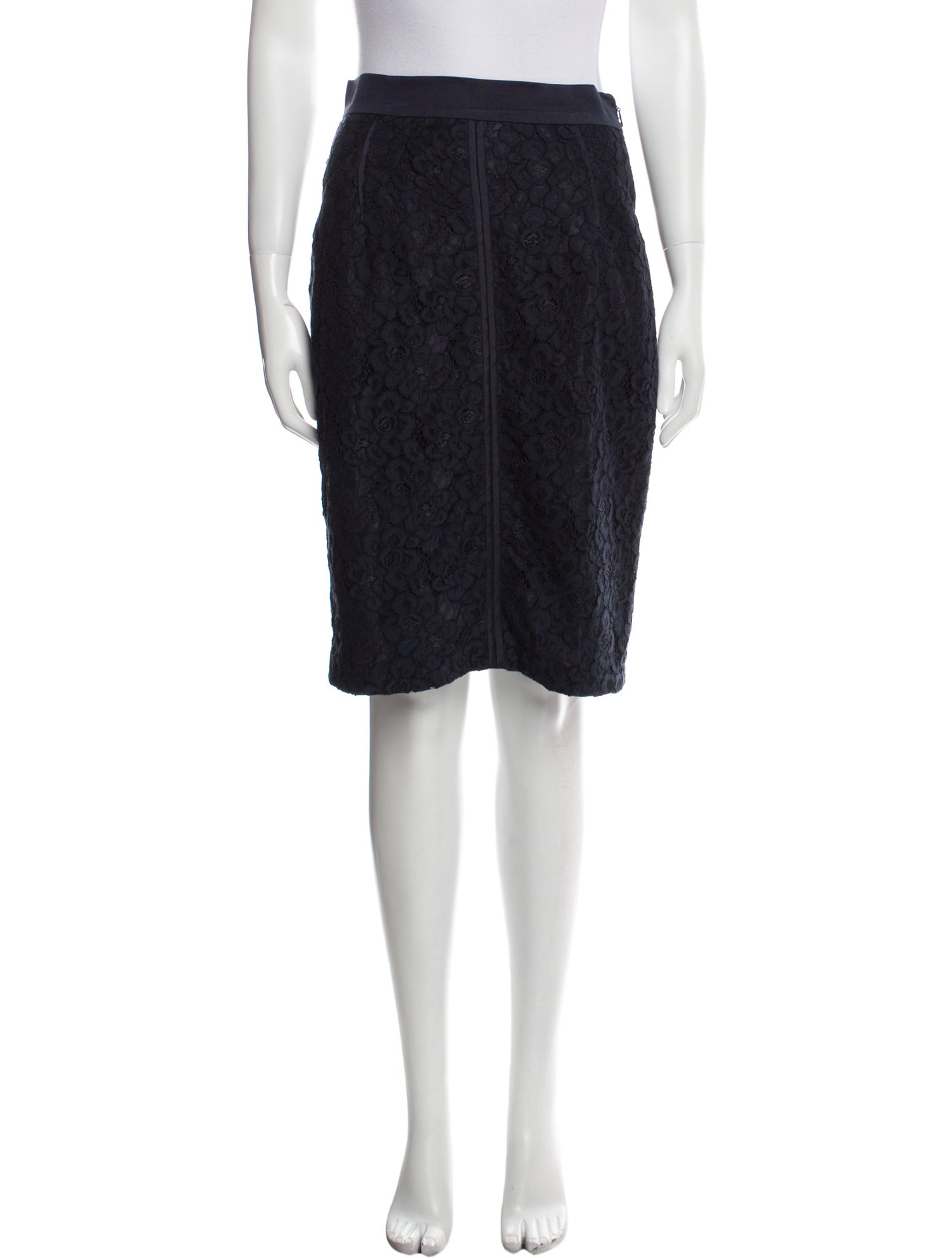 CH Carolina Herrera Lace Pattern Mini Dress