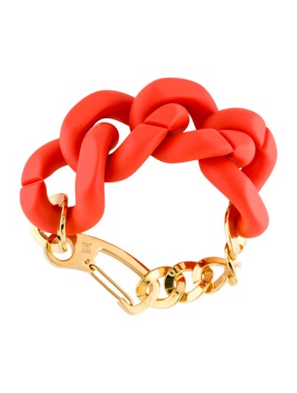 Carolina Herrera Resin Matte Link Bracelet